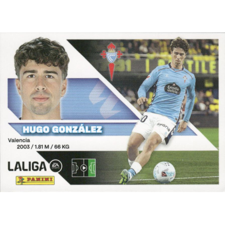 Compra Cromos Hugo González Celta Vigo Coloca Panini Liga Este 2026 2027