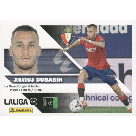 Completa tu set Jonathan Dubasin Osasuna Coloca Cromos LaLiga 2026-27 Panini
