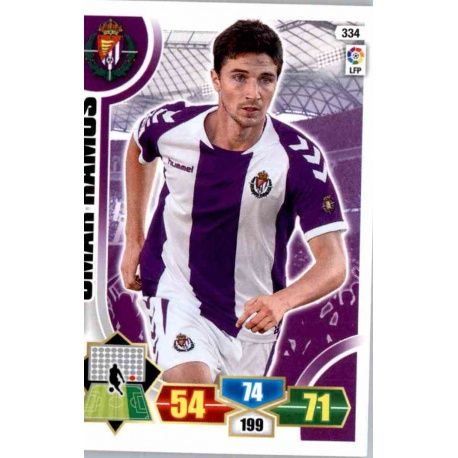 Omar Ramos Valladolid 334 Adrenalyn XL La Liga 2013-14