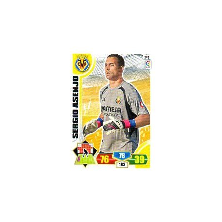 Sergio Asenjo Villarreal 343 Adrenalyn XL La Liga 2013-14