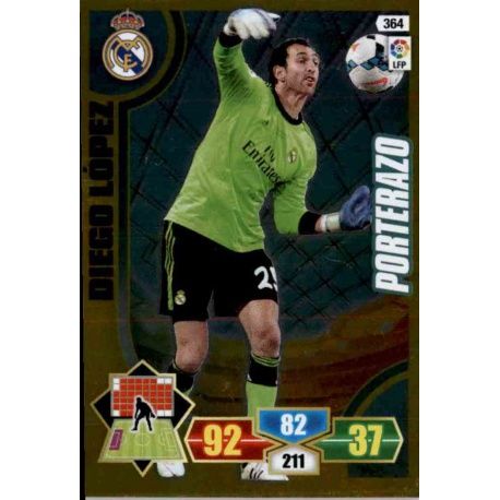 Diego López Porterazo 364 Adrenalyn XL La Liga 2013-14