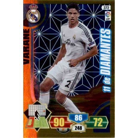 Varane Diamantes 372 Adrenalyn XL La Liga 2013-14