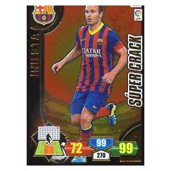 Iniesta Súper Cracks 444 Adrenalyn XL La Liga 2013-14