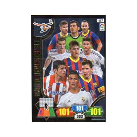 Card Invencible 457 Adrenalyn XL La Liga 2013-14