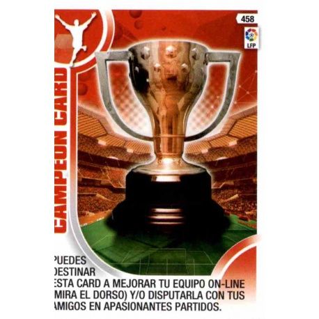 Campeón Card 458 Adrenalyn XL La Liga 2013-14
