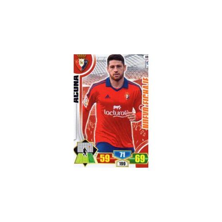 Acuña Nuevo Fichaje 480 Adrenalyn XL La Liga 2013-14
