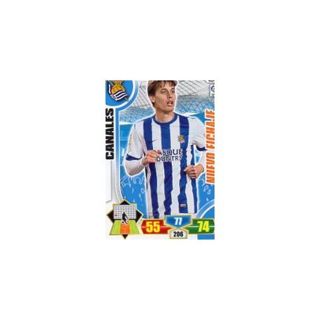 Canales Nuevo Fichaje 484 Adrenalyn XL La Liga 2013-14