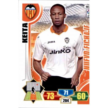 Keita Nuevo Fichaje 487 Adrenalyn XL La Liga 2013-14