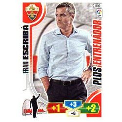 Fran Escribá Plus Entrenador 500 Adrenalyn XL La Liga 2013-14