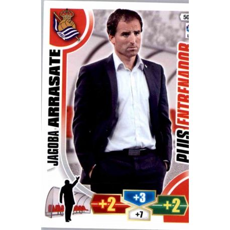 Jagoba Arrasate Plus Entrenador 509 Adrenalyn XL La Liga 2013-14