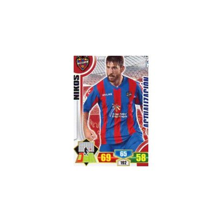Nikos Actualización 193Bis Adrenalyn XL La Liga 2013-14