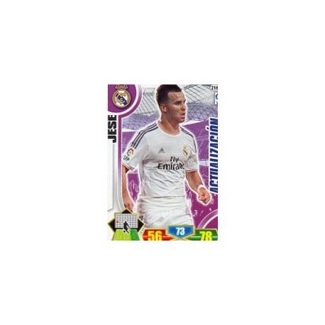 Jesé Actualización 216Bis Adrenalyn XL La Liga 2013-14