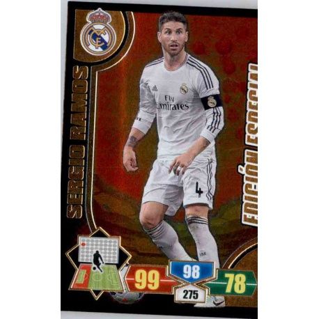 Sergio Ramos Edición Limitada EL10 Adrenalyn XL La Liga 2013-14