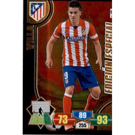 Villa Edición Limitada EL11 Adrenalyn XL La Liga 2013-14