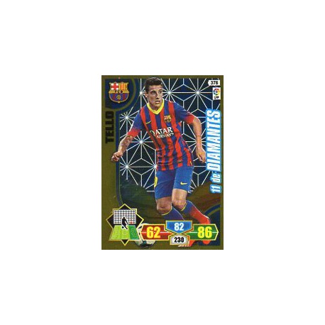 Tello Error Diamantes Adrenalyn XL La Liga 2013-14