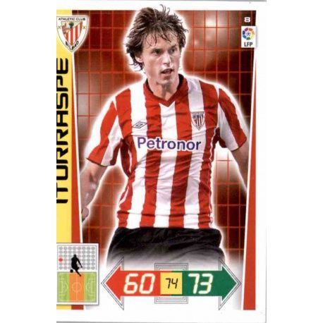 Iturraspe Athletic Club 8 Adrenalyn XL La Liga 2012-13