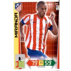 Miranda Atlético Madrid 22 Adrenalyn XL La Liga 2012-13