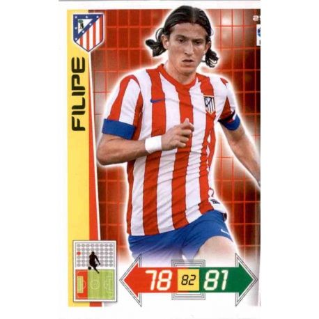 Filipe Atlético Madrid 25 Adrenalyn XL La Liga 2012-13