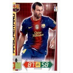 Mascherano Barcelona 40 Adrenalyn XL La Liga 2012-13