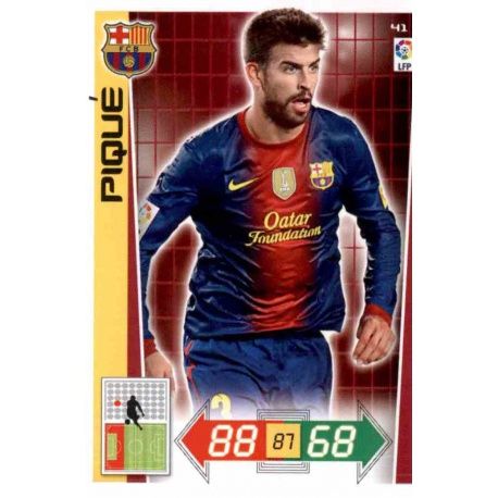 Piqué Barcelona 41 Adrenalyn XL La Liga 2012-13