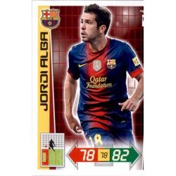 Jordi Alba Barcelona 42 Adrenalyn XL La Liga 2012-13