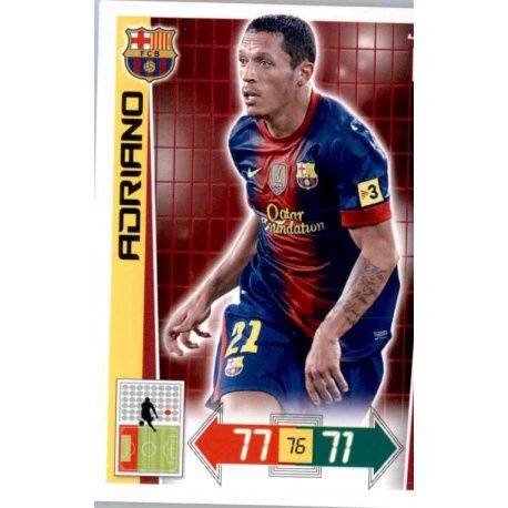 Adriano Barcelona 43 Adrenalyn XL La Liga 2012-13
