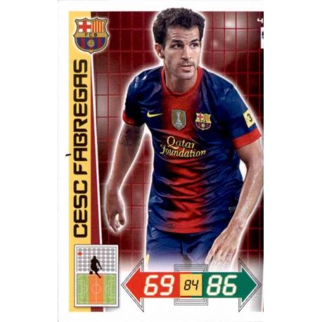 Cesc Fàbregas Barcelona 49 Adrenalyn XL La Liga 2012-13