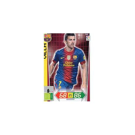 David Villa Barcelona 52 Adrenalyn XL La Liga 2012-13