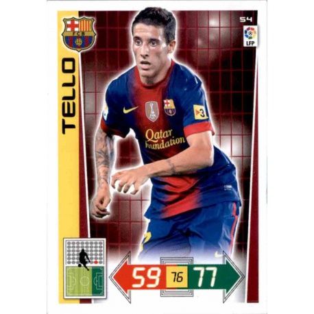 Tello Barcelona 54 Adrenalyn XL La Liga 2012-13
