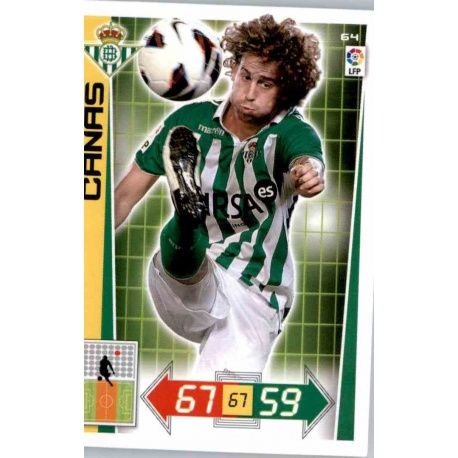 Cañas Betis 64 Adrenalyn XL La Liga 2012-13