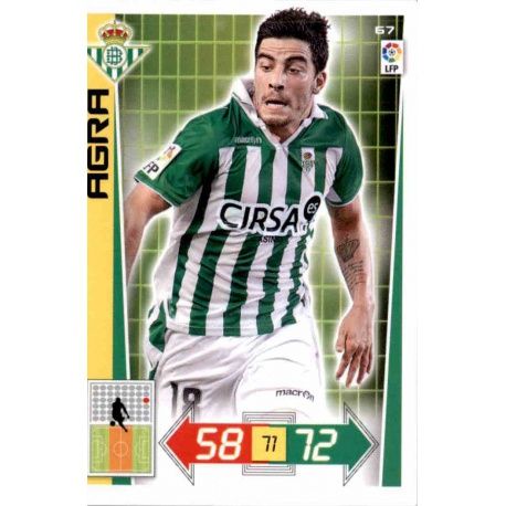 Agra Betis 67 Adrenalyn XL La Liga 2012-13