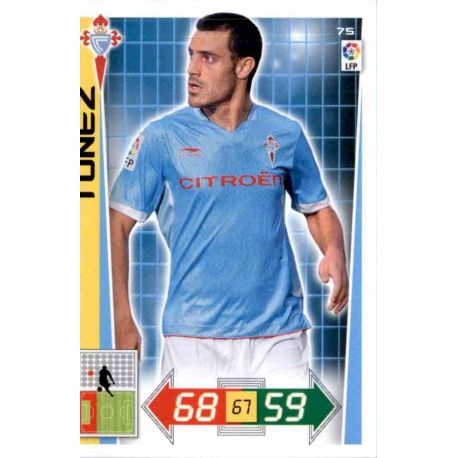 Túñez Celta 75 Adrenalyn XL La Liga 2012-13