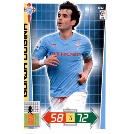 Borja Oubiña Celta 80 Adrenalyn XL La Liga 2012-13