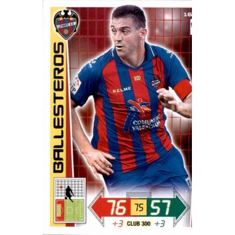 Ballesteros Levante 166 Adrenalyn XL La Liga 2012-13