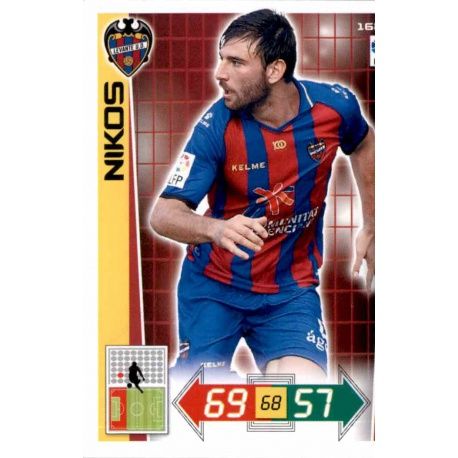 Nikos Levante 168 Adrenalyn XL La Liga 2012-13