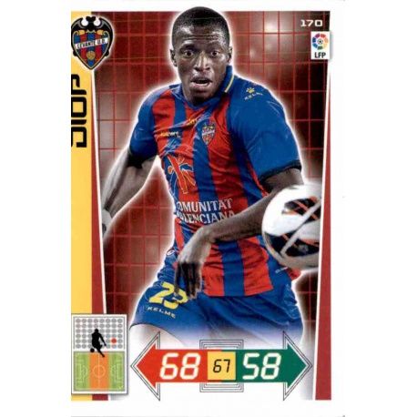 Diop Levante 170 Adrenalyn XL La Liga 2012-13