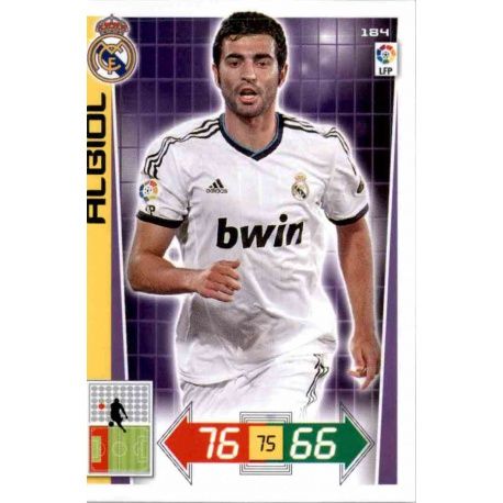Albiol Real Madrid 184 Adrenalyn XL La Liga 2012-13