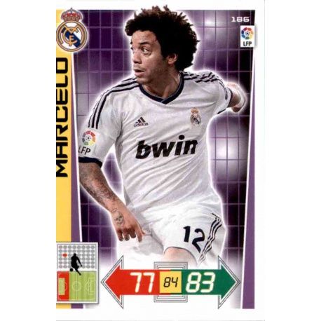 Marcelo Real Madrid 186 Adrenalyn XL La Liga 2012-13