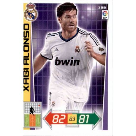 Xabi Alonso Real Madrid 188 Adrenalyn XL La Liga 2012-13