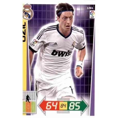 Cromos Fútbol Özil Real Madrid Cartas Adrenalyn Liga Bbva 2012 2013