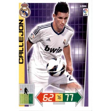 Callejón Real Madrid 196 Adrenalyn XL La Liga 2012-13