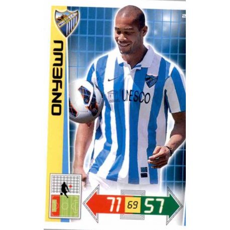 Onyewu Málaga 204 Adrenalyn XL La Liga 2012-13