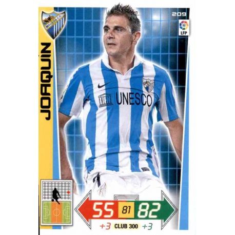 Joaquín Málaga 209 Adrenalyn XL La Liga 2012-13