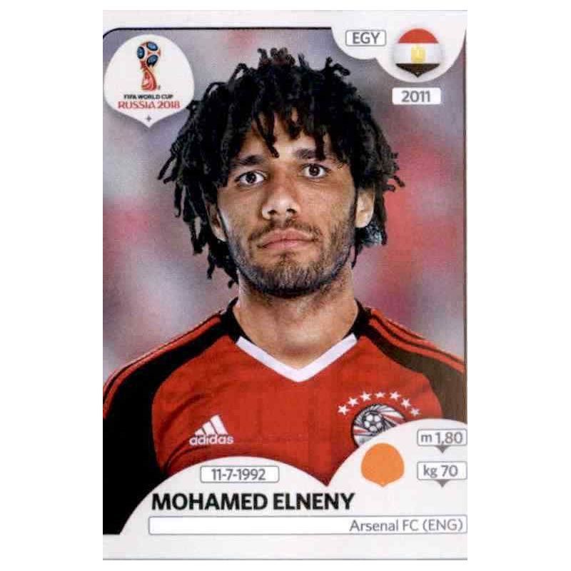 80 Ahmed Abdelmonem Fathy Egypt No Panini World Cup 2018 Russia