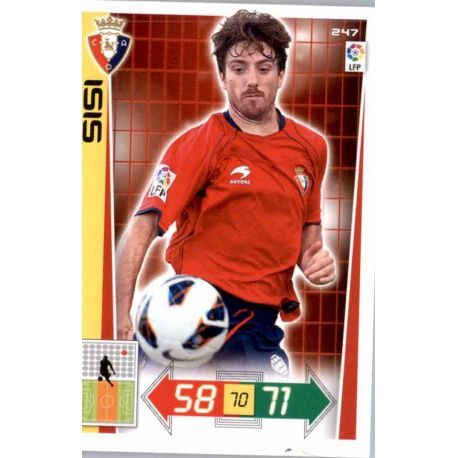 Sisi Osasuna 247 Adrenalyn XL La Liga 2012-13