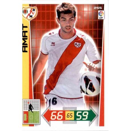 Amat Rayo Vallecano 255 Adrenalyn XL La Liga 2012-13