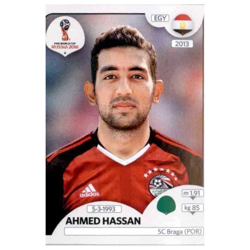 Panini WM 2018 World Cup Russia Sticker 89 Ahmed Hassan Ägypten 