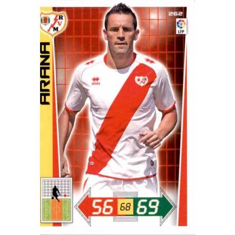 Arana Rayo Vallecano 262 Adrenalyn XL La Liga 2012-13