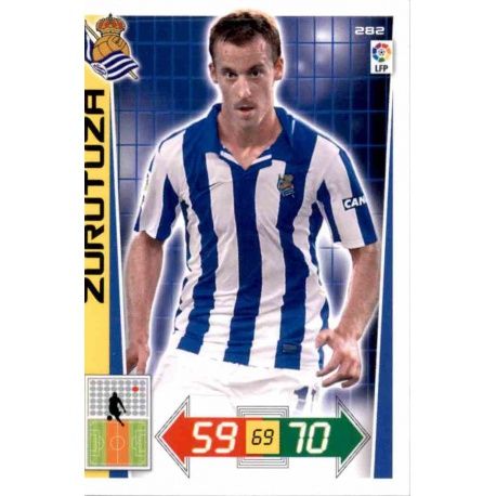 Zurutuza Real Sociedad 282 Adrenalyn XL La Liga 2012-13