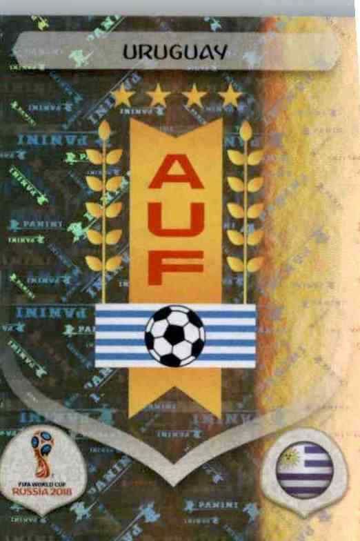 Sticker from Escudo Uruguay 92 Panini World Cup Russia 2018